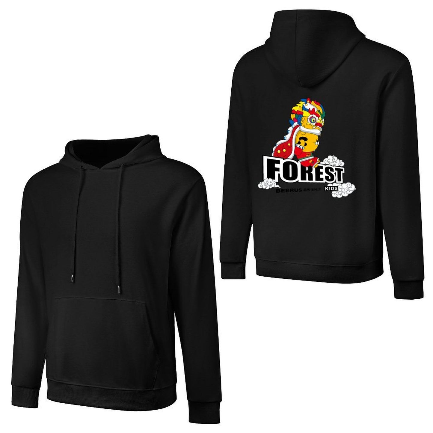 Inkmay Beerus Hoodie 250g crew neck  HoodieComfortSeries ClassicStyleHoodie