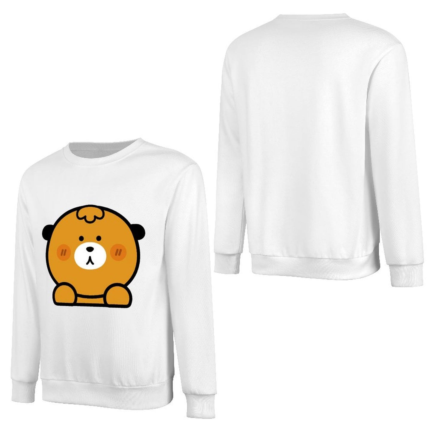 Front Patterned Long Sleeve TopTimelessComfort Neat