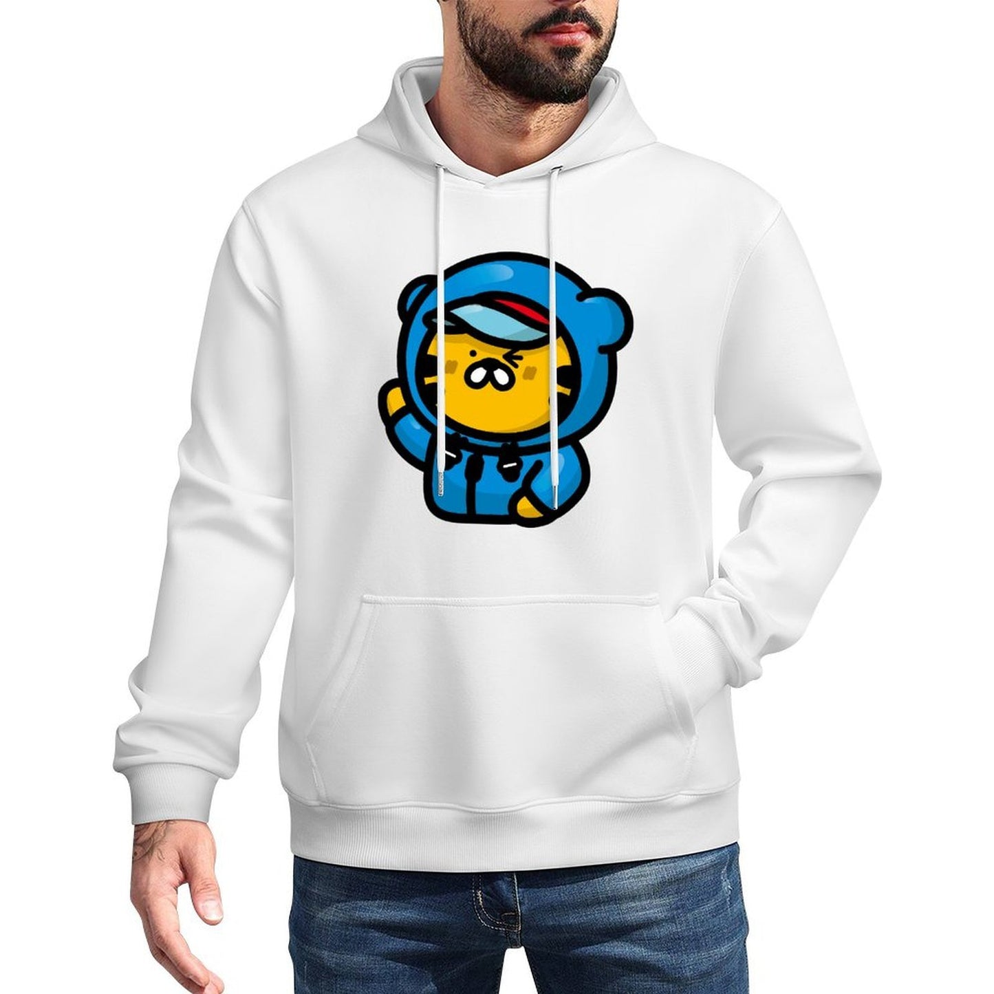 IPBR 250g Hooded Pocket Sweatshirt Front GraphicMen's Hooded  Sweatshirt4001047
