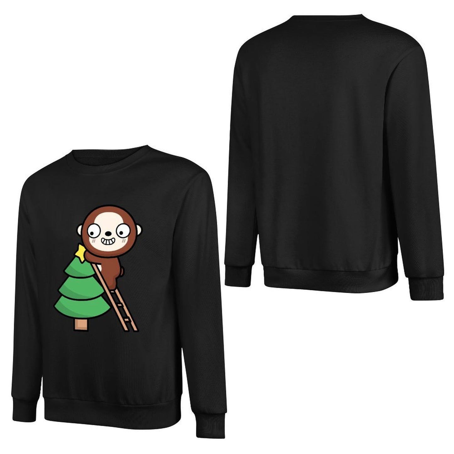 IPBR 250g Crew Neck Long Sleeve Sweatshirt Front GraphicCrew Neck Long Sleeve Sweatshirt4000055