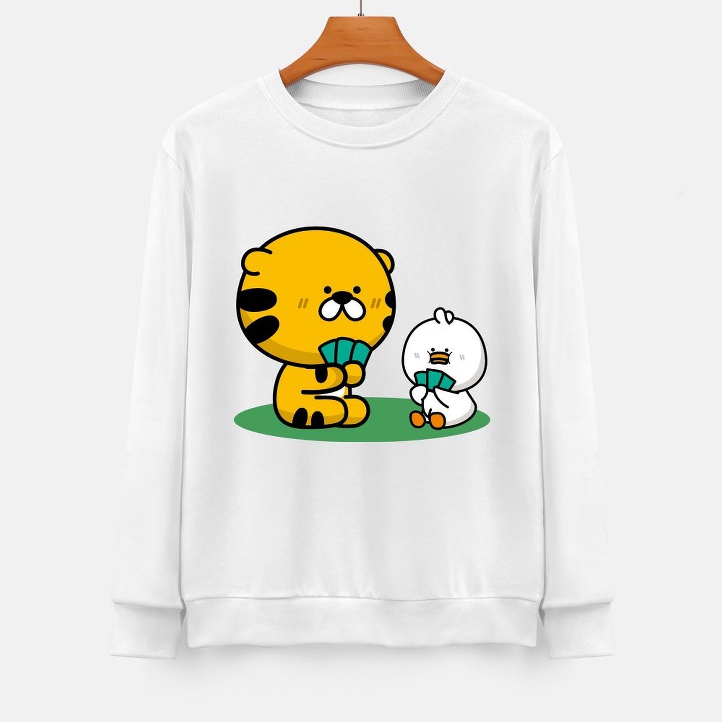 Front Patterned Long Sleeve TopIndoor Fundraising