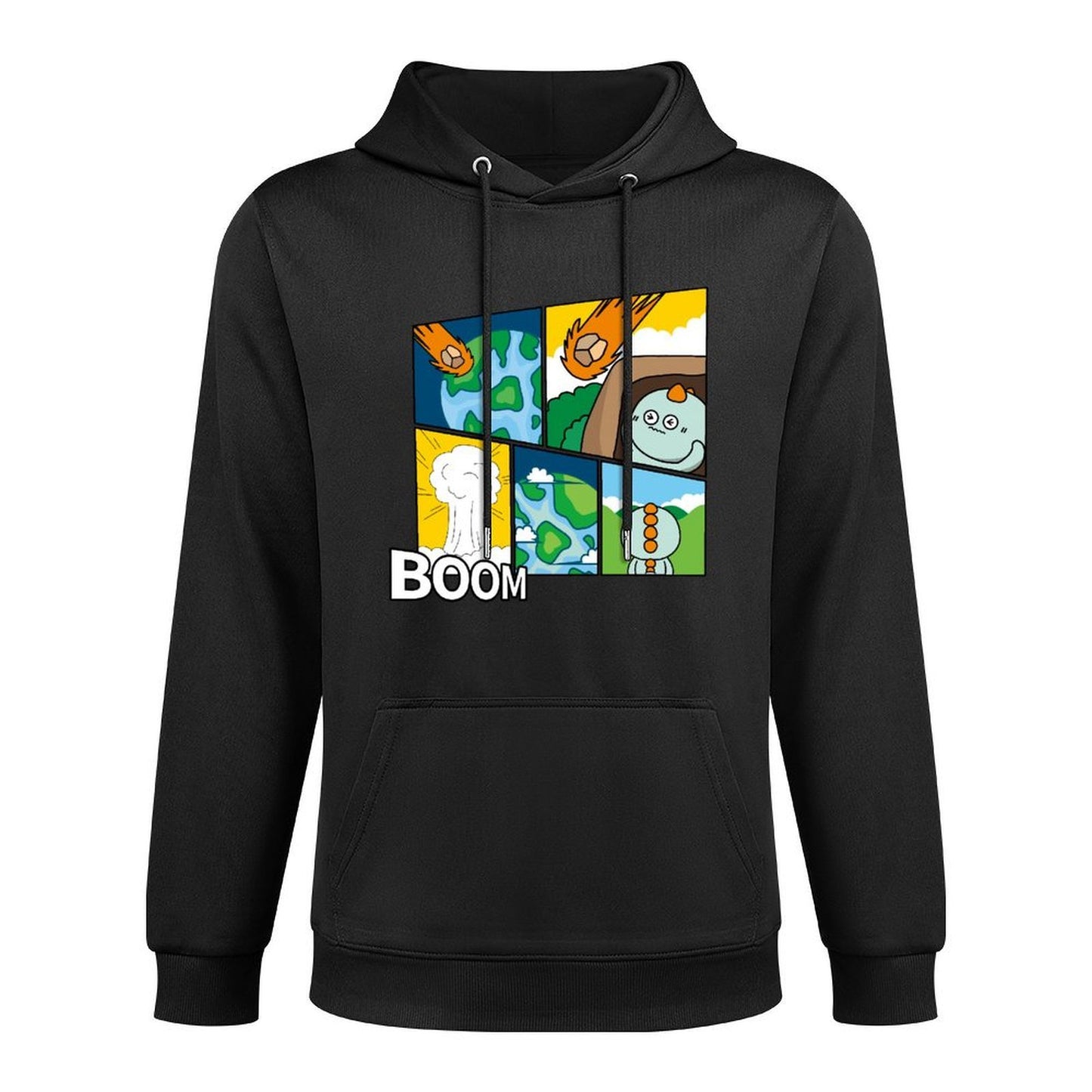 Minimalist Active Front Graphic Hoodies