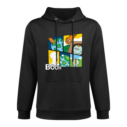 Minimalist Active Front Graphic Hoodies