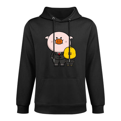 Design-Your-Own EssentialFit Front Graphic Hoodies