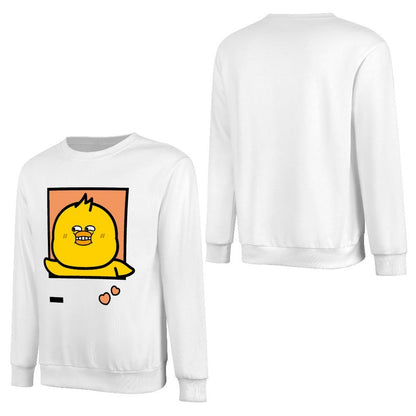 Front Patterned Long Sleeve TopSimple Premium Finish