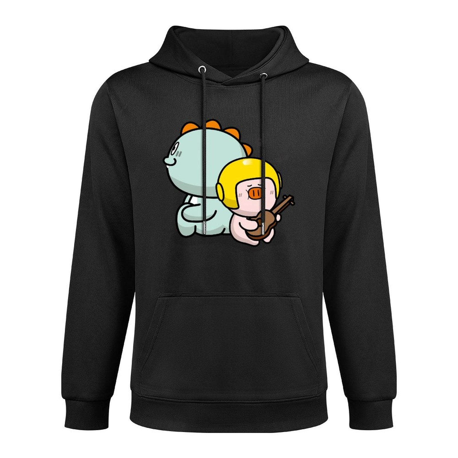 RegularFit ActiveWear Front Graphic Hoodies