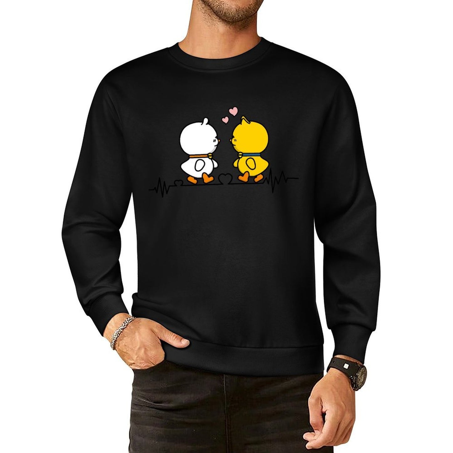 IPBR 250g Crew Neck Long Sleeve Sweatshirt Front GraphicCrew Neck Long Sleeve Sweatshirt4001507
