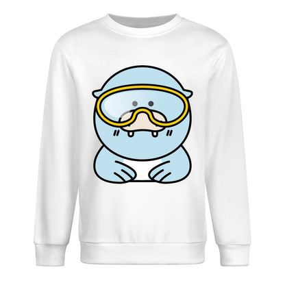 Front Patterned Long Sleeve TopSmoothWear Casual