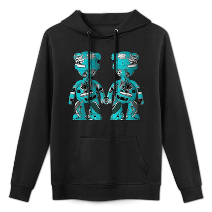 IPIB 250g Hooded Pocket Sweatshirt Front GraphicMen's Hooded  Sweatshirt6000084-5