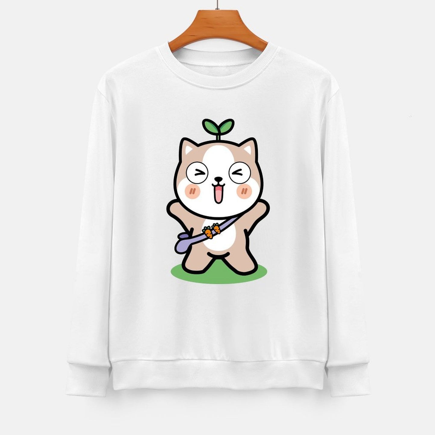 Front Patterned Long Sleeve TopStreetStyle Edition