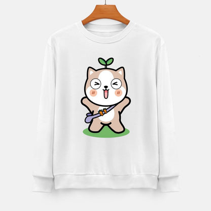 Front Patterned Long Sleeve TopStreetStyle Edition