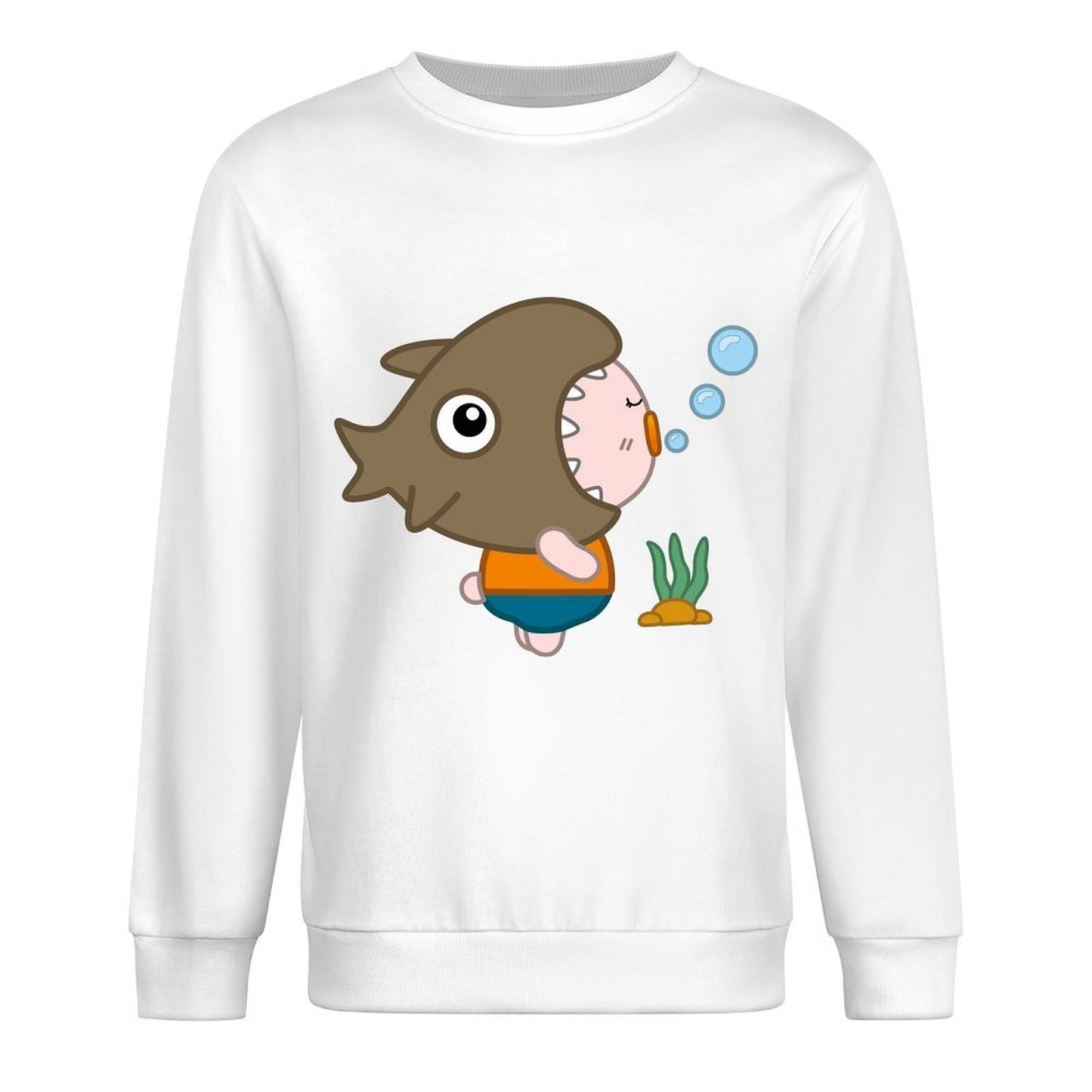 Front Patterned Long Sleeve TopFresh Eco / Sustainable