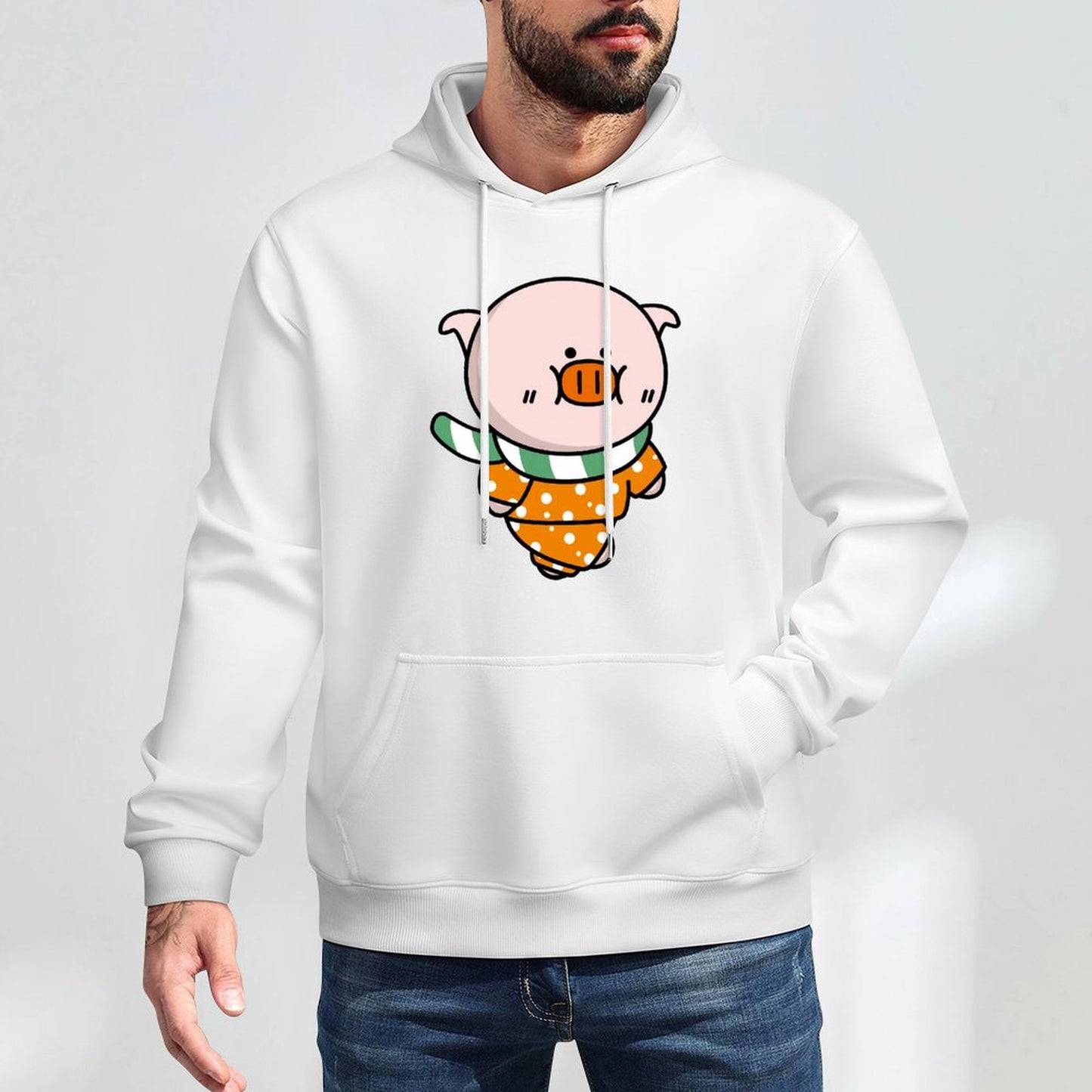 PureStyle Print-Ready Front Graphic Hoodies