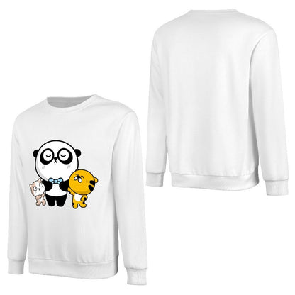 Front Patterned Long Sleeve TopIndoor Slim Fit