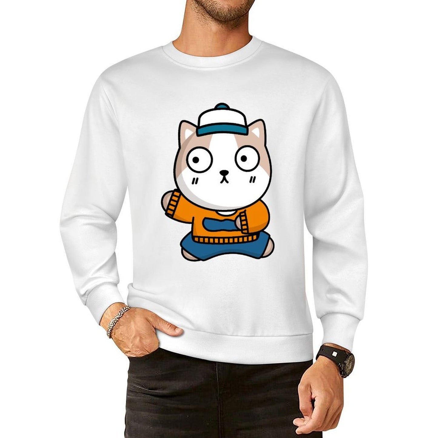 Front Patterned Long Sleeve TopMinimal Seamless