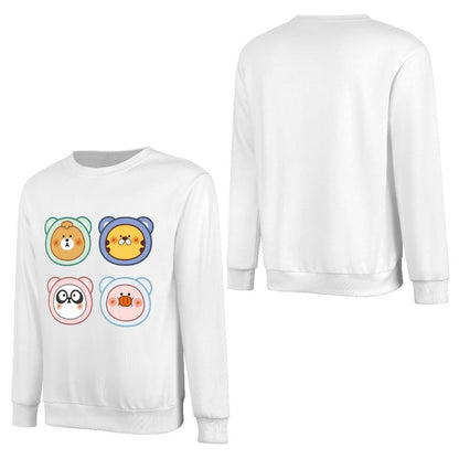 Front Patterned Long Sleeve TopSeries Bold