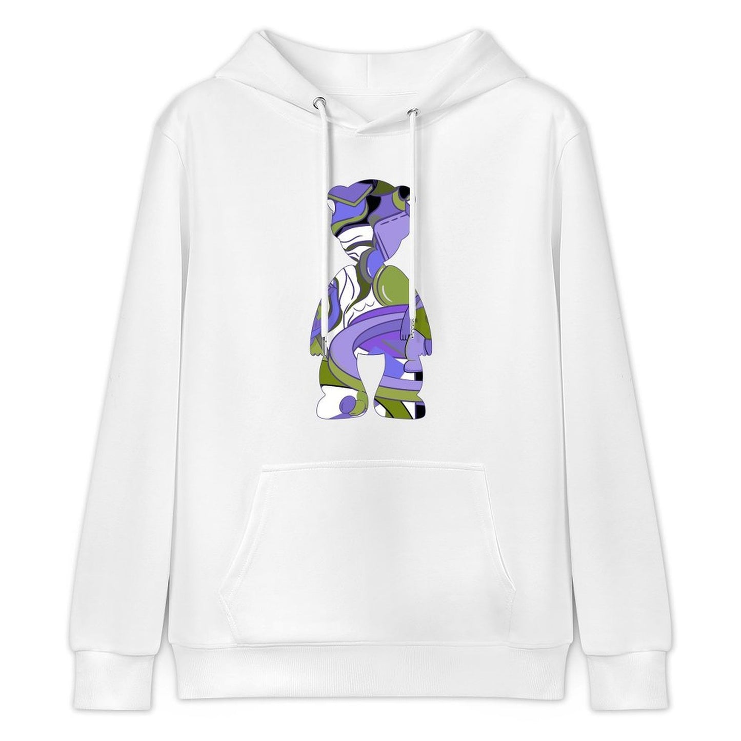 Hoodie Front PatternPureStyle Batch-Printed