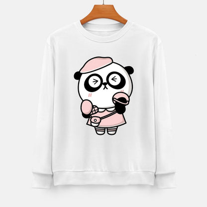 Front Patterned Long Sleeve TopEverydayWear TimelessComfort