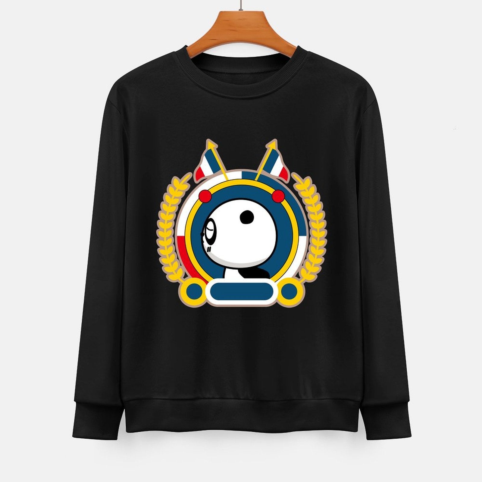  Front Patterned Long Sleeve TopTrueFit ClassicFit