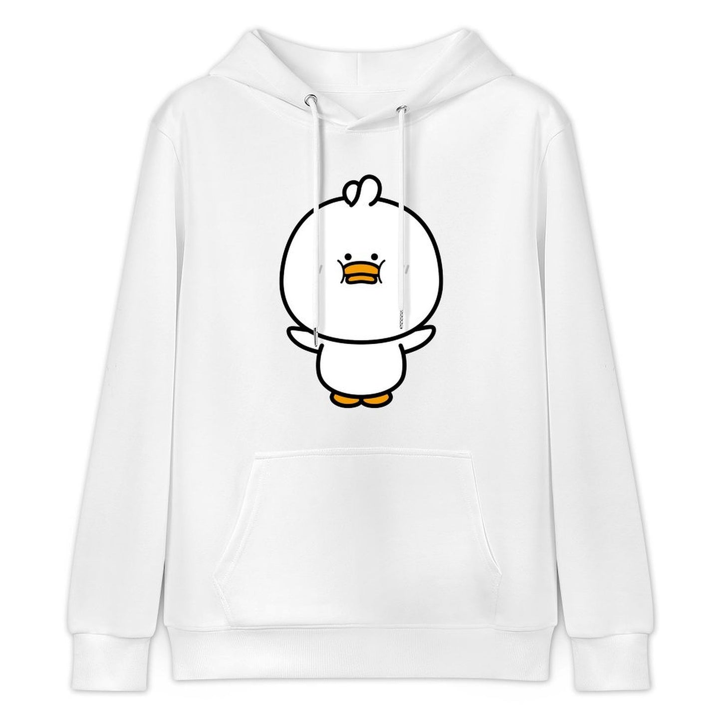 Relaxed Soft Front Graphic Hoodies