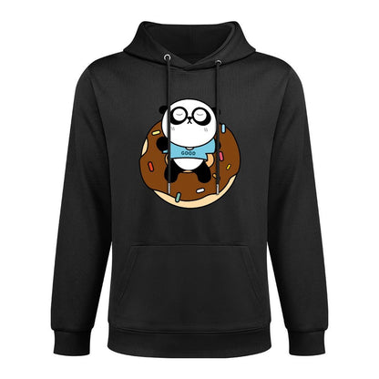 Soft Slim Fit Front Graphic Hoodies