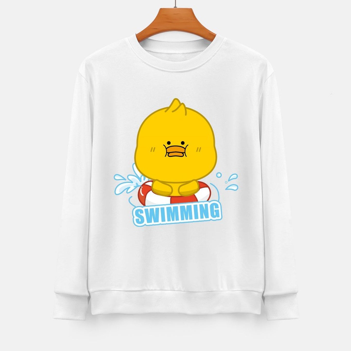 Front Patterned Long Sleeve TopBold EverydayTee