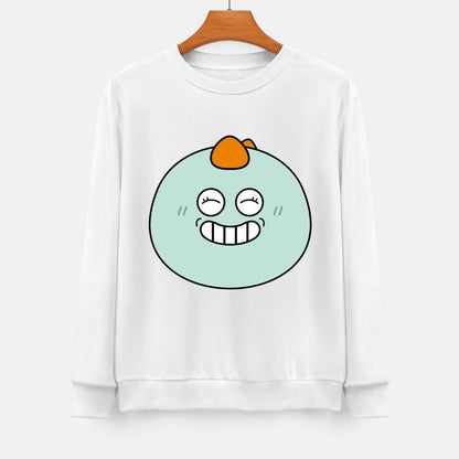 Front Patterned Long Sleeve TopPureStyle Refined