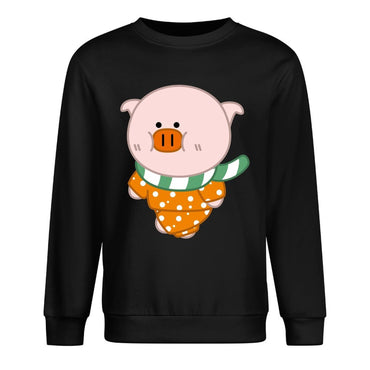 Front Patterned Long Sleeve TopVintage ClassicSeries