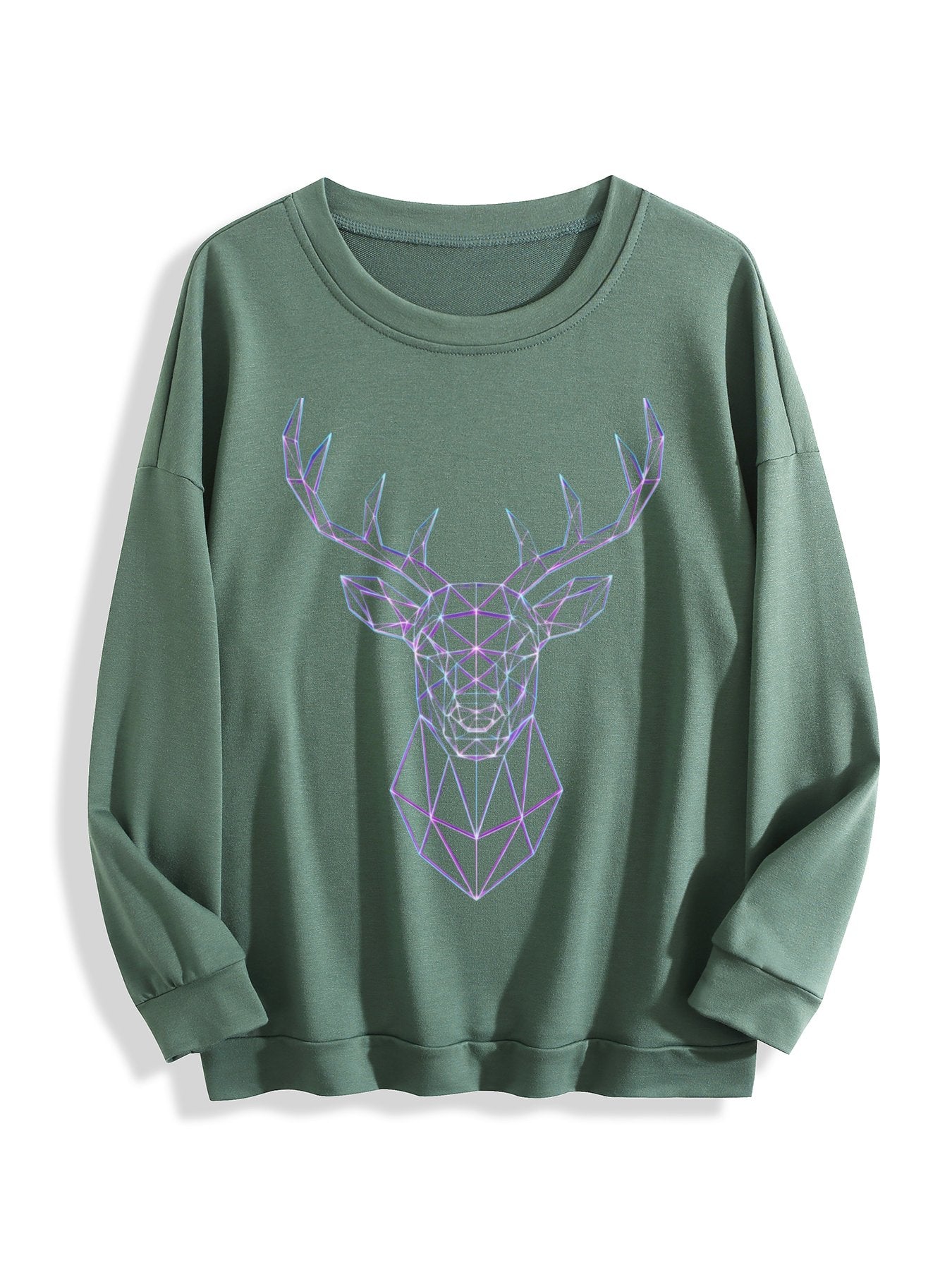 Customized Christmas-themed hoodies line elk