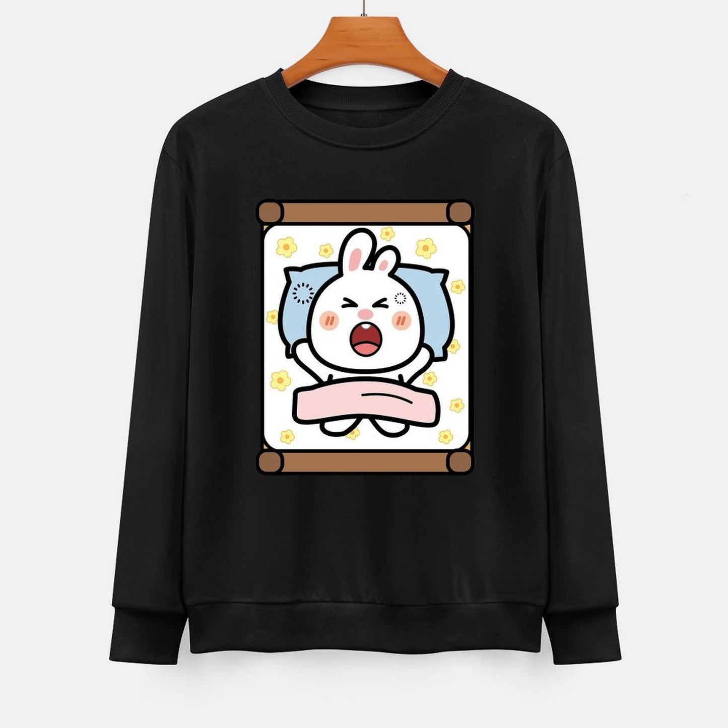  Front Patterned Long Sleeve TopEverydayWear CityStyle