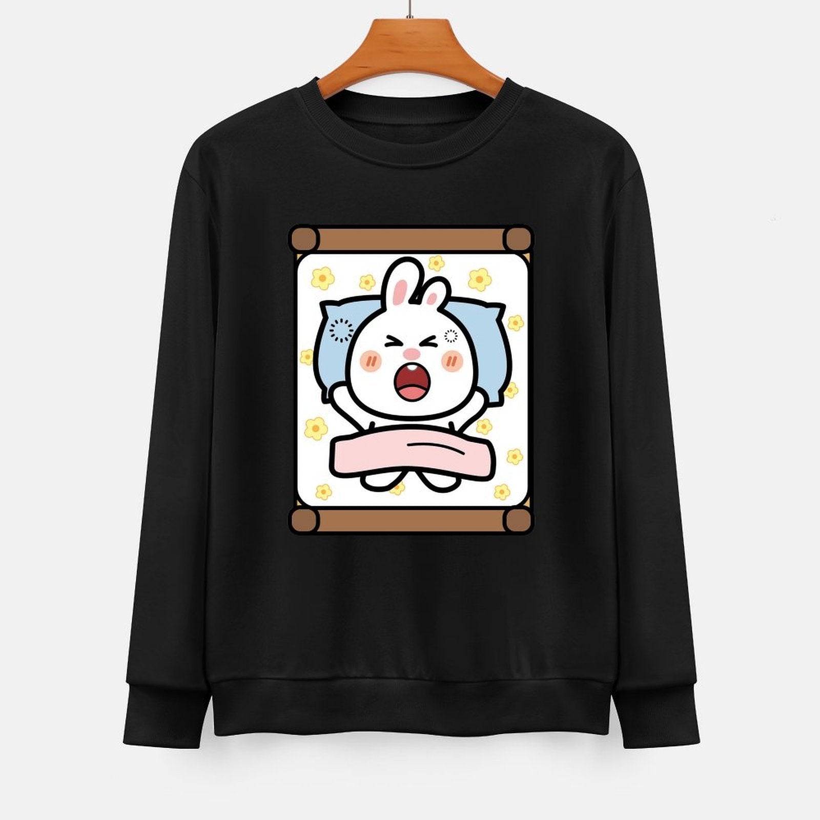  Front Patterned Long Sleeve TopEverydayWear CityStyle