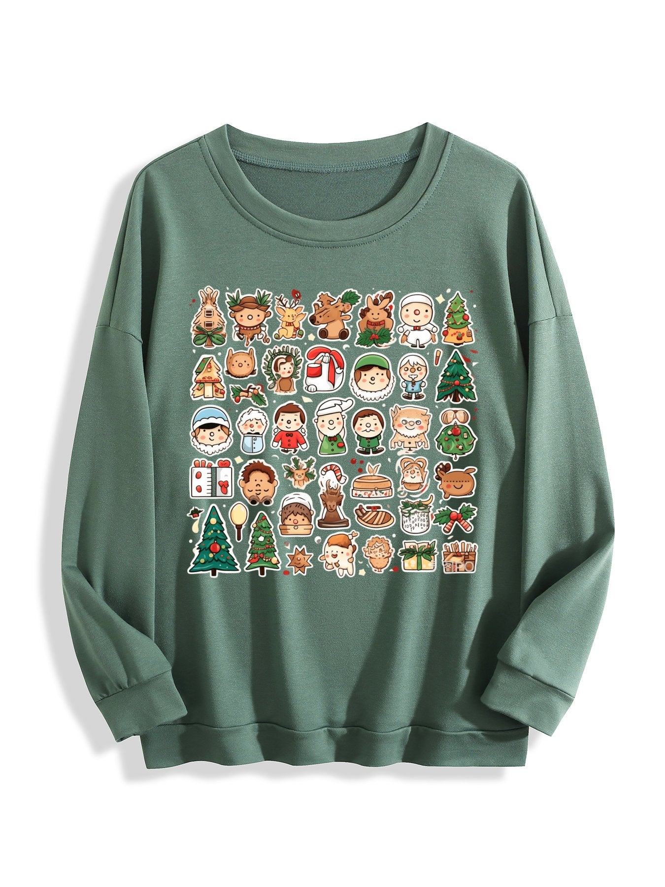 Customized Christmas-themed hoodies Multiple pictures