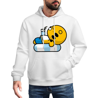 ComfortFit RegularFit Front Graphic Hoodies