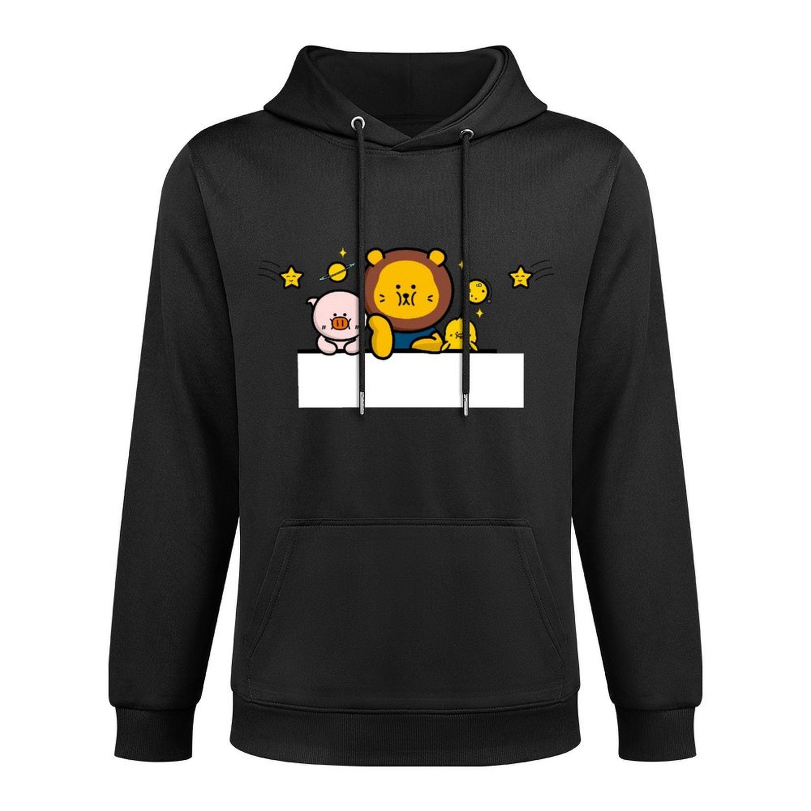 Front Graphic HoodiesClean Edges Soft