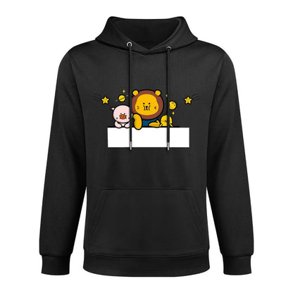 Front Graphic HoodiesClean Edges Soft