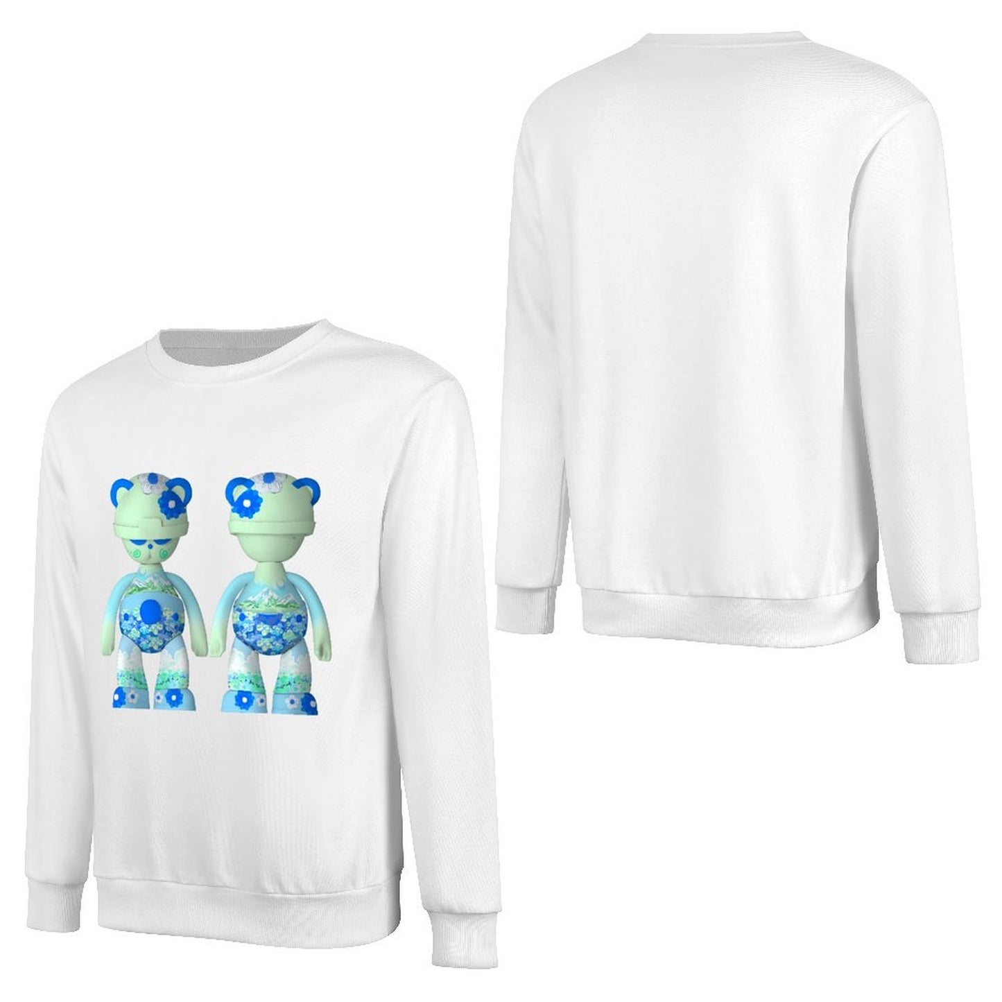 Long Sleeve With Front PatternSimple Smooth Feel