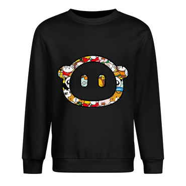 Front Patterned Long Sleeve TopBatch-Printed Moisture-Wicking