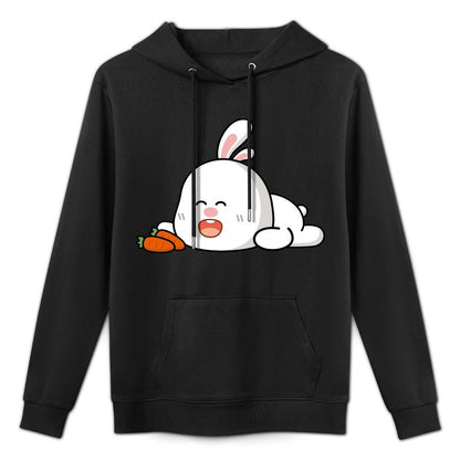 Logo-Ready Easy-Care Front Graphic Hoodies