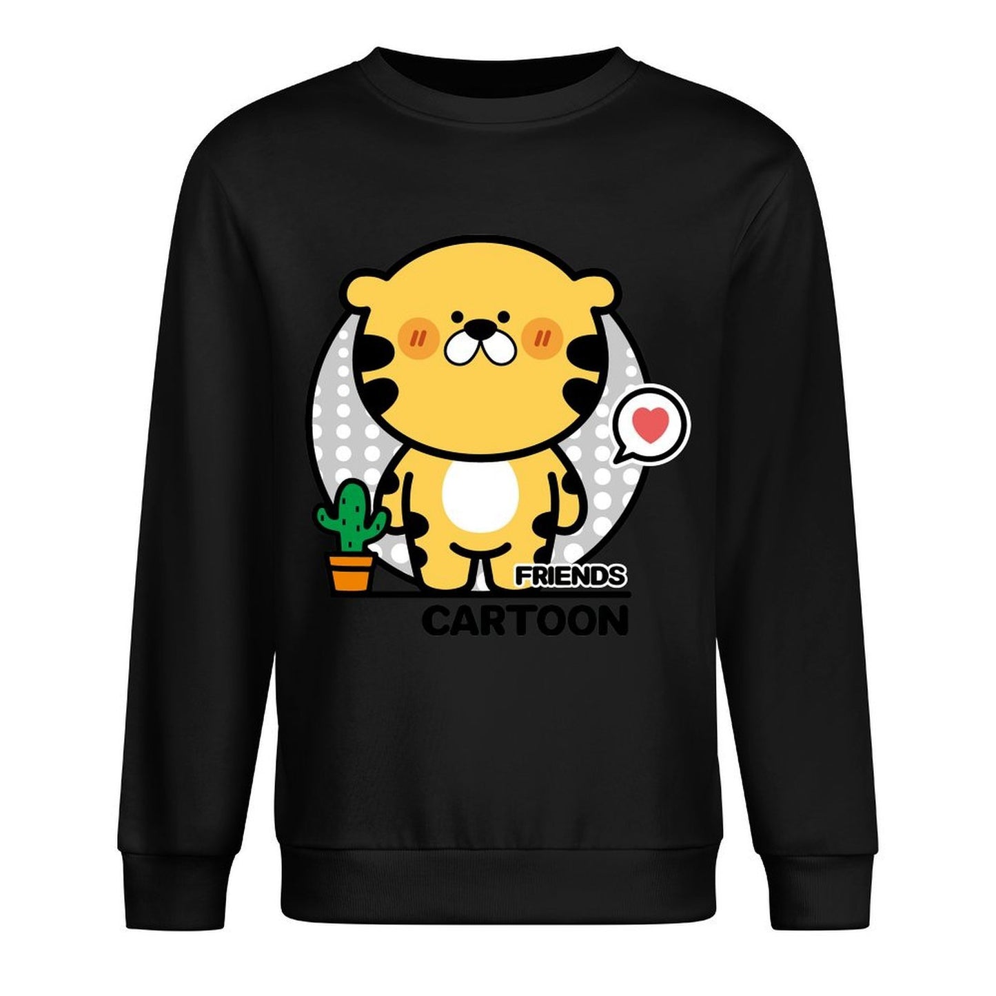 Front Patterned Long Sleeve TopSmooth CleanCut