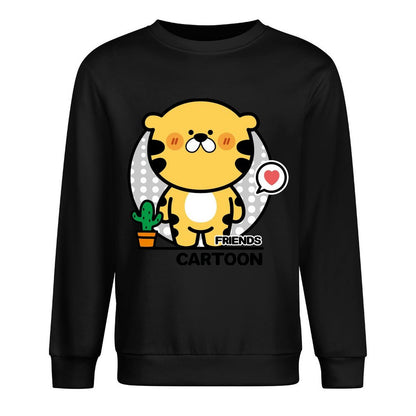 Front Patterned Long Sleeve TopSmooth CleanCut