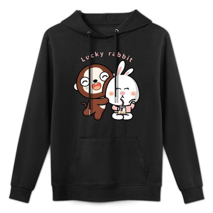 Solid TimelessComfort Front Graphic Hoodies