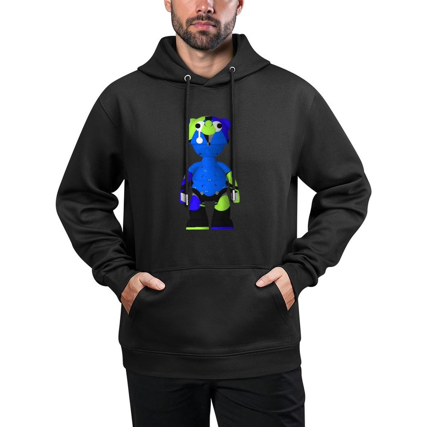 Hoodie Front PatternSimple Plain