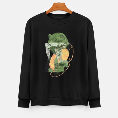 IPIB 250g Crew Neck Long Sleeve Sweatshirt Front GraphicCrew Neck Long Sleeve Sweatshirt6000019-7