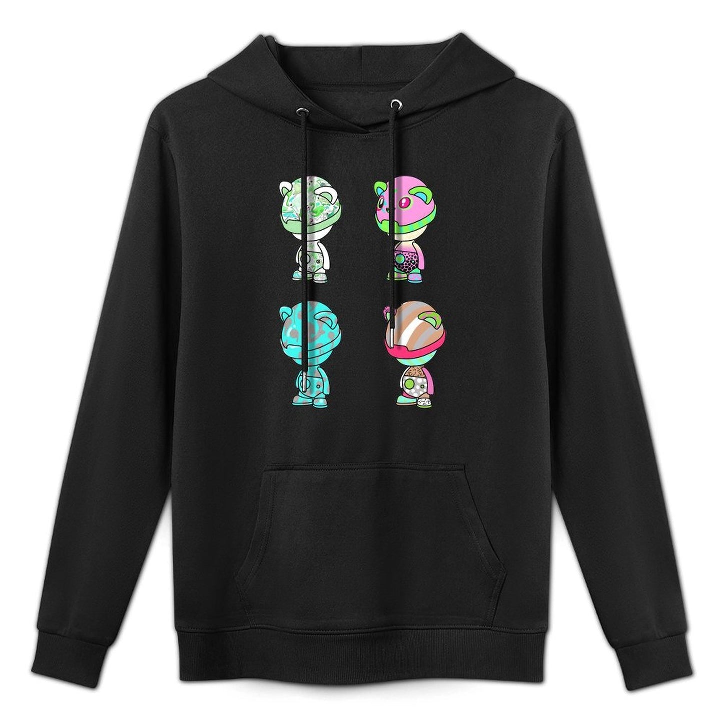 Hoodie Front PatternHigh-Quality Slim Fit