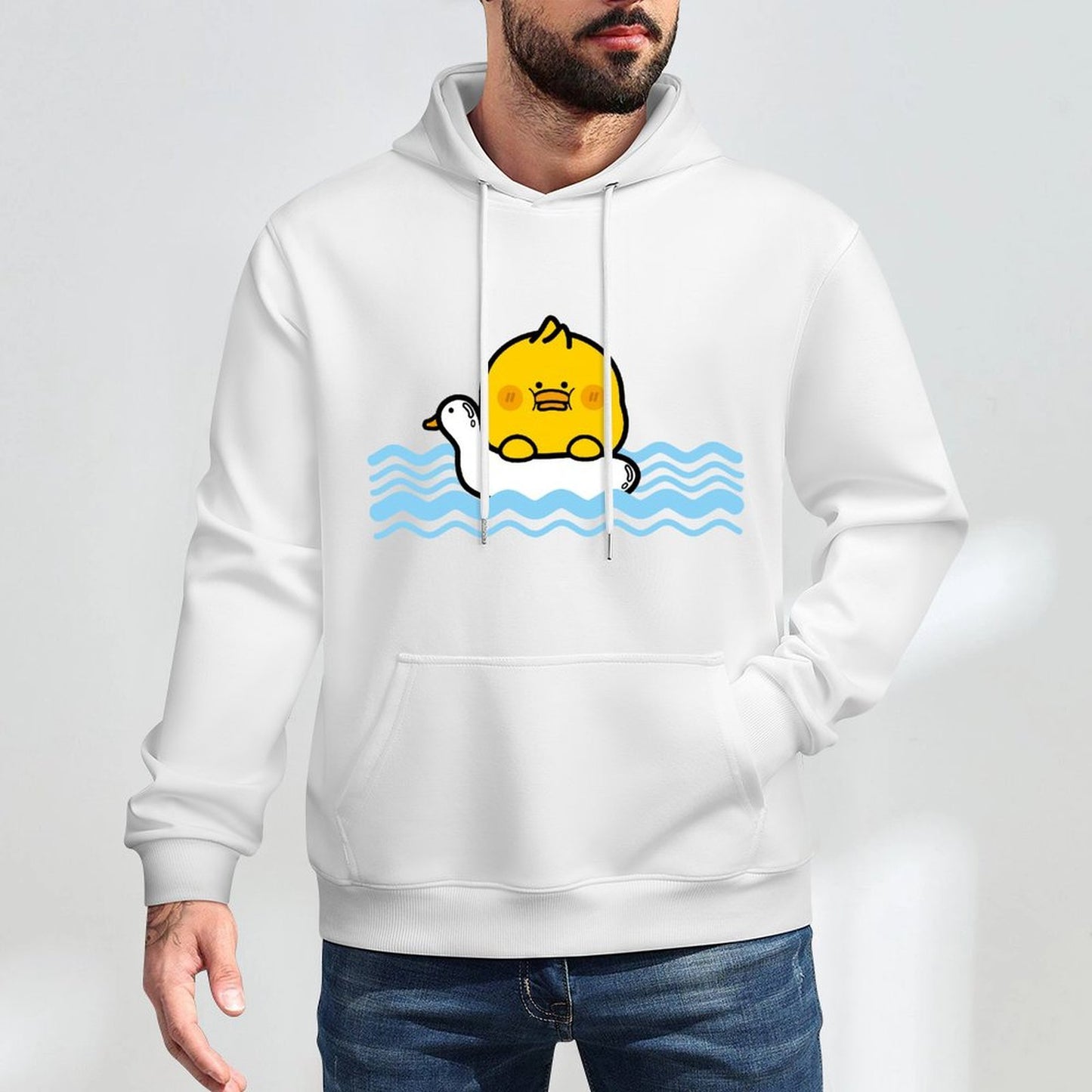 EverydayWear Plain Front Graphic Hoodies