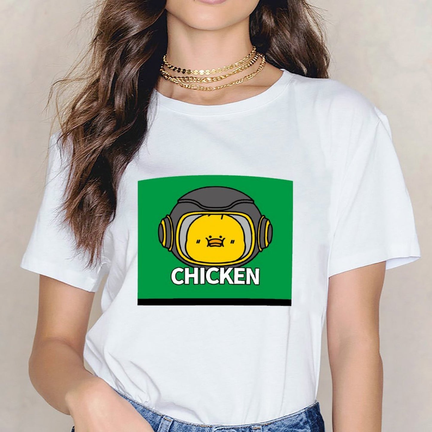 Print-Ready Crisp Print Front Graphic T-shirt