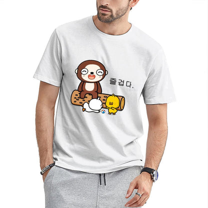 Basic Promotional Front Graphic T-shirt