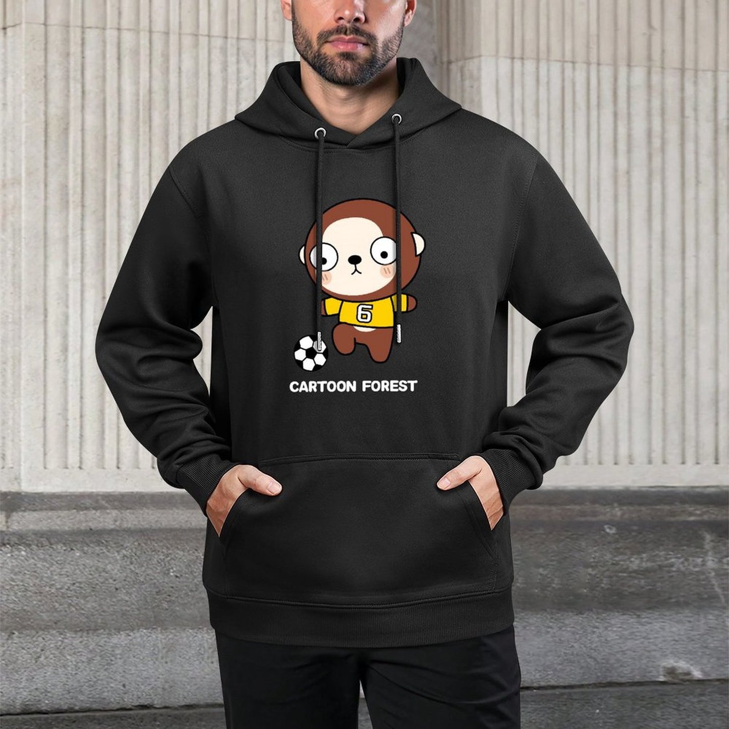 Retro Outdoor Front Graphic Hoodies