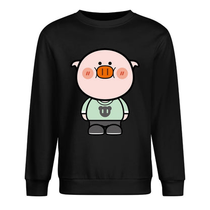 Front Patterned Long Sleeve TopEssential ActiveStyle