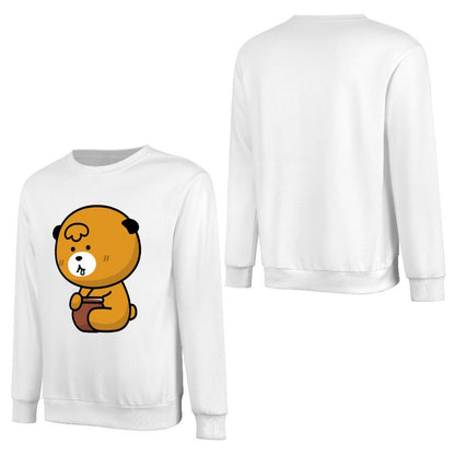 Front Patterned Long Sleeve TopWeekend Sharp